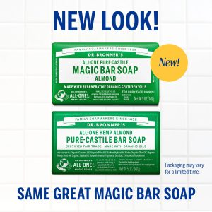 Almond – Pure-Castile Magic Bar Soap