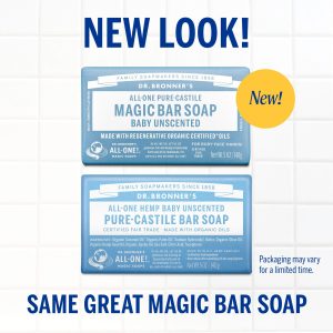 Unscented – Pure-Castile Magic Bar Soap