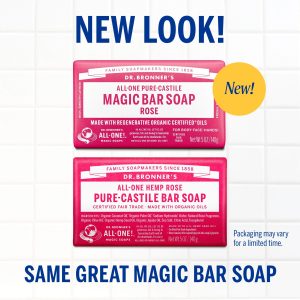 Rose – Pure-Castile Magic Bar Soap