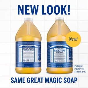 Peppermint – Pure-Castile Magic Soap