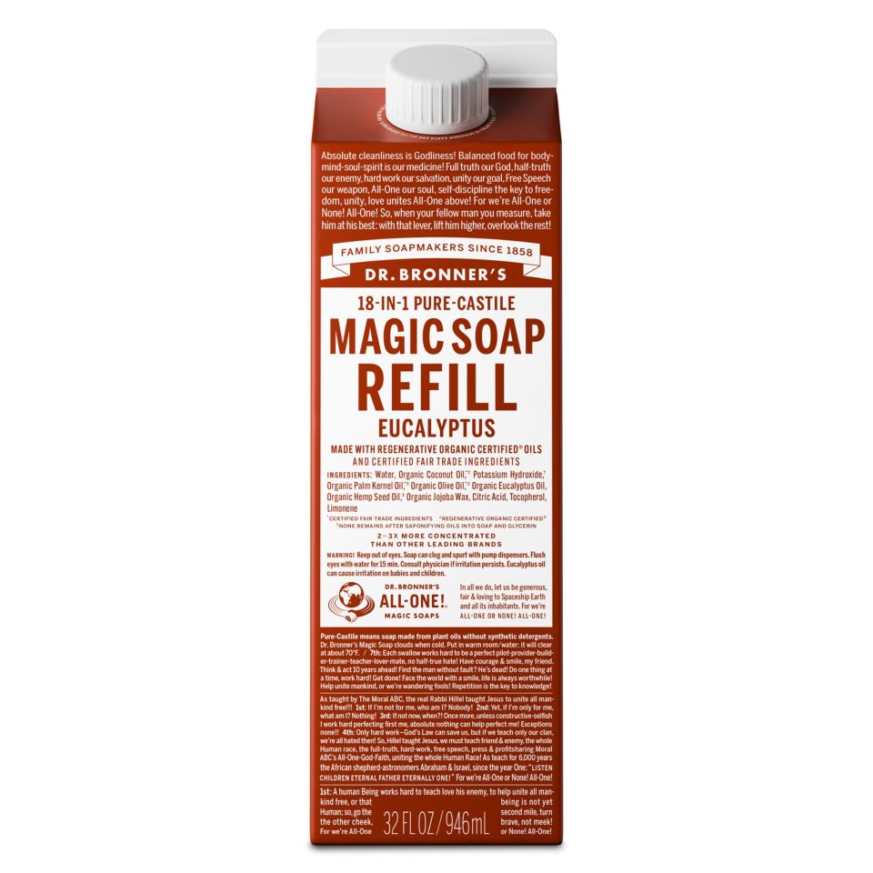 Eucalyptus - Pure-Castile Magic Soap Refill