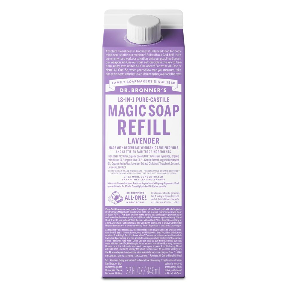 Lavender - Pure-Castile Magic Soap Refill